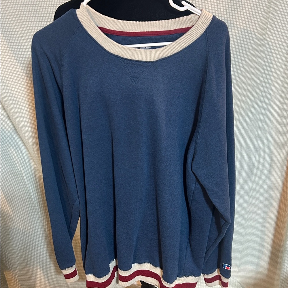 Russel Athletics blue sweatshirt unisex